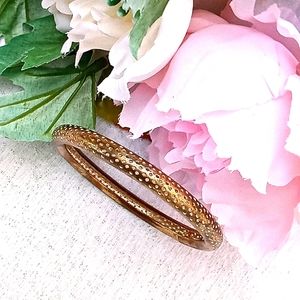 Textured Bangle Bracelet